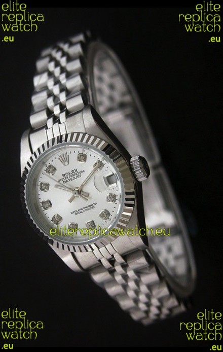 Rolex Datejust Oyster Perpetual Superlative ChronoMeter Japanese Watch in Diamond Markers