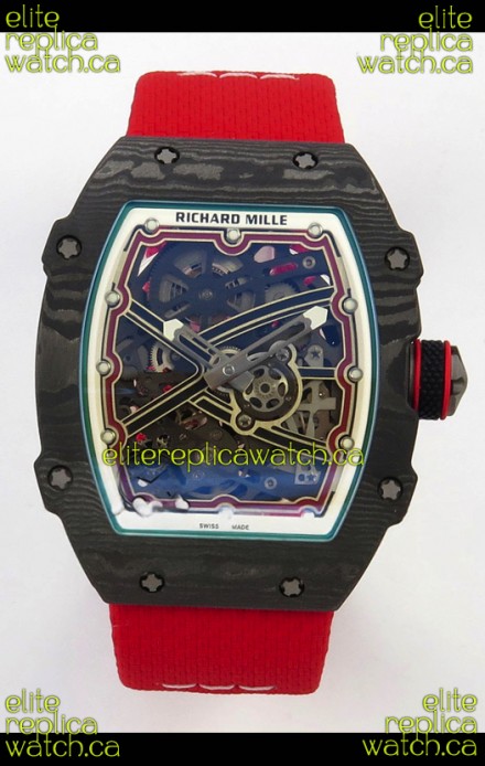 Richard Mille RM67-02 Black NTPT 37 Grams CRMA7 Clone Movement 