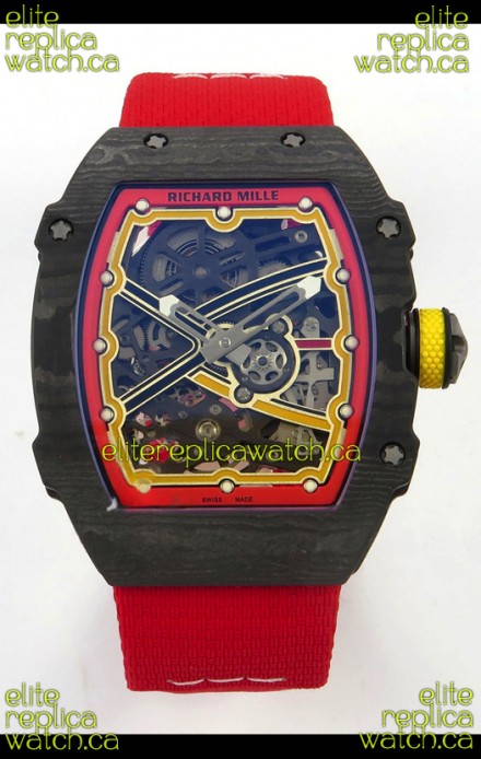 Richard Mille RM67-02 Black NTPT 37 Grams CRMA7 Clone Movement 