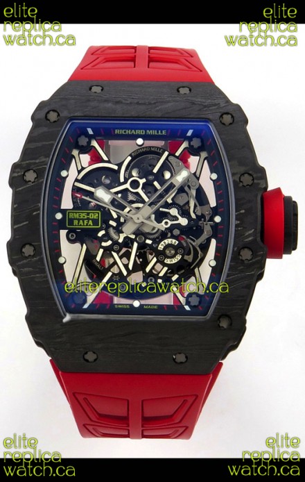 Richard Mille RM035-02 Black NTPT FREE SPRUNG MVMNT Super Clone Watch