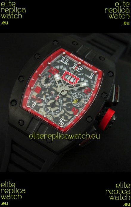 Richard Mille RM011 Filipe Massa PVD Casing Edition Swiss Replica Watch
