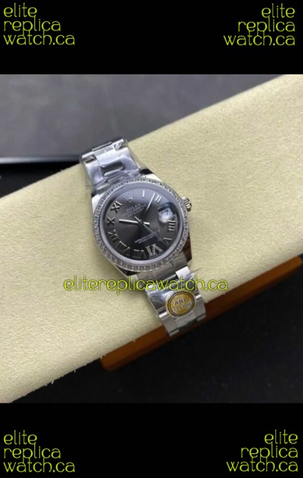 Rolex Super Clone Datejust 31MM Grey Dial Oyster Super Clone Watch