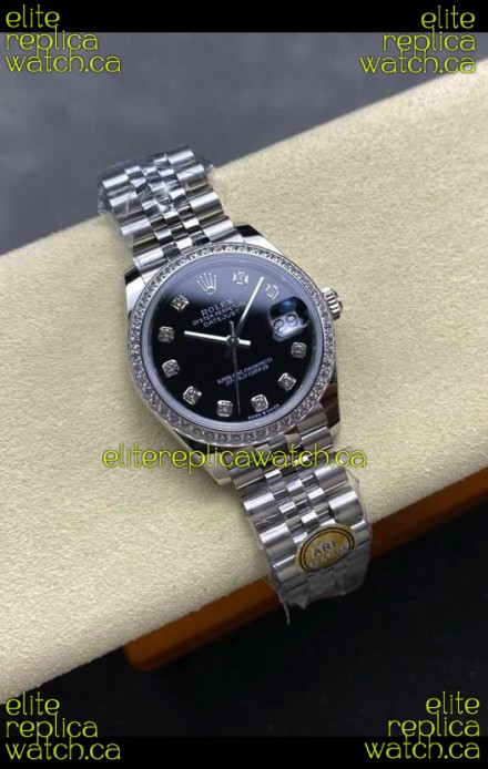 Rolex Super Clone Datejust 31MM Black Dial Jubilee Super Clone Watch 