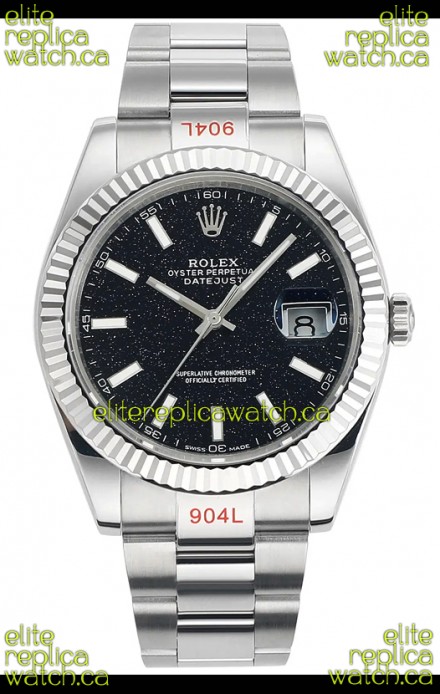 Rolex Datejust Cal.3235 Movement Starry Dial 41MM Super Clone Watch 
