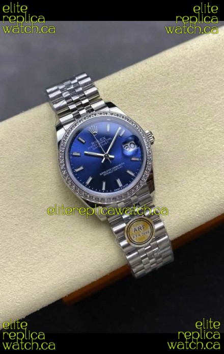 Rolex Super Clone Datejust 31MM Blue Dial Steel Case Super Clone Watch 
