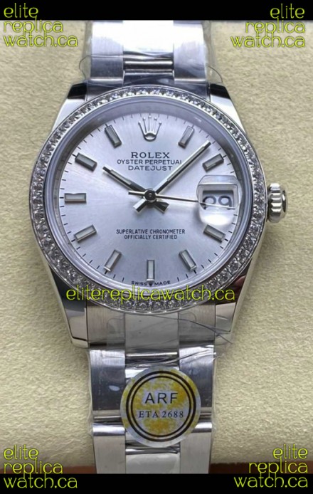 Rolex Super Clone Datejust 31MM Steel Dial and Case Super Clone Watch