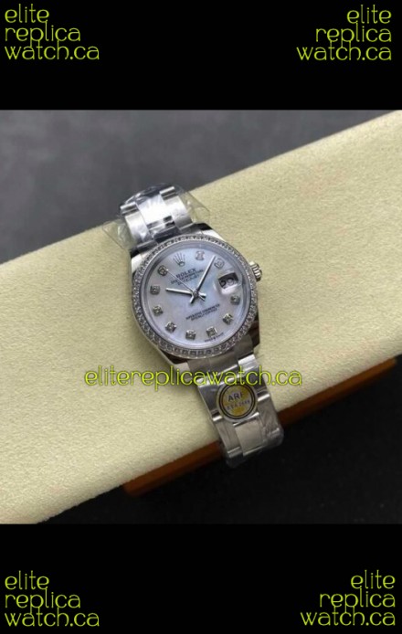 Rolex Super Clone Datejust 31MM Pearl Dial Oyster Super Clone Watch