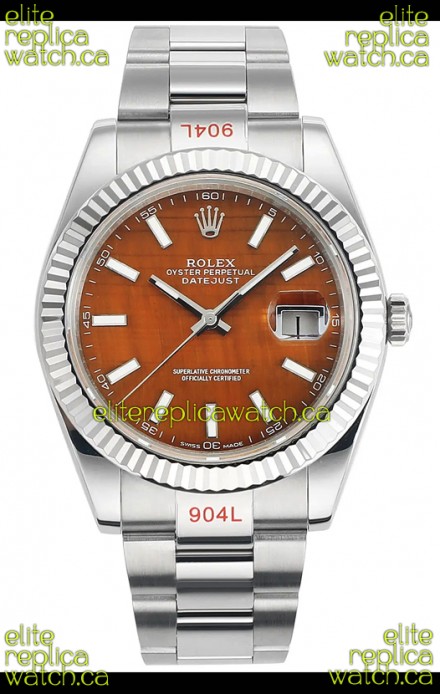 Rolex Datejust Cal.3235 Movement Tiger Dial 41MM Super Clone Watch 