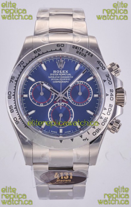 Rolex Daytona 126509 Blue Dial Stick Markers FREE SPRUNG MVMT Super Clone Watch 