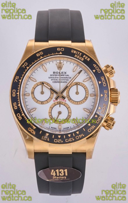 Rolex Daytona 126518 White Dial FREE SPRUNG MVMT Super Clone Watch 