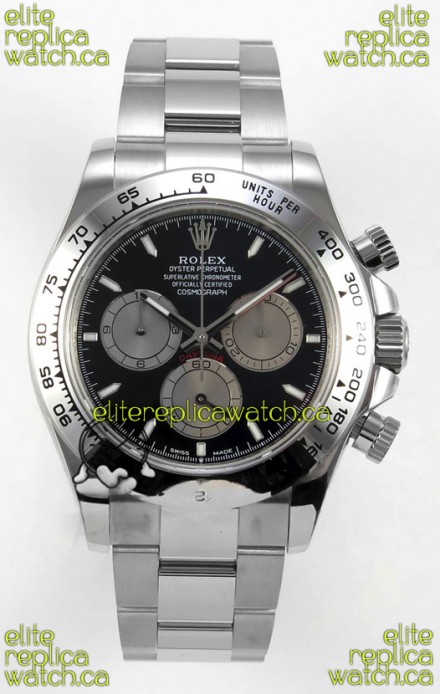 Rolex Daytona 126509 Black Dial Stick Markers FREE SPRUNG MVMT Super Clone Watch 