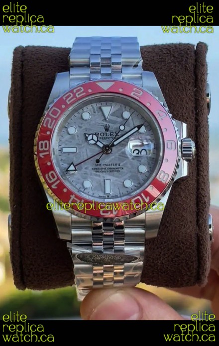GMT Masters M126719BLRO Meteorite Cal.3285 FREE SPRUNG MVMNT Super Clone 