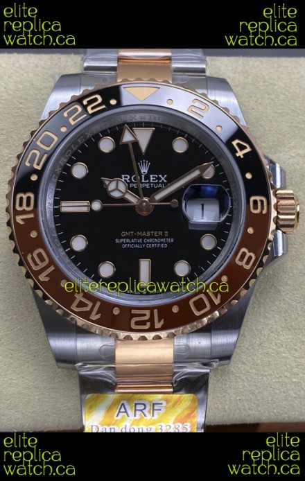GMT Masters M126711CHNR Two Tone Cal.3285 FREE SPRUNG MVMNT Super Clone 