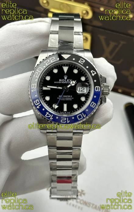 GMT Masters 126710BLNR Batman Cal.3285 FREE SPRUNG MVMNT Super Clone 