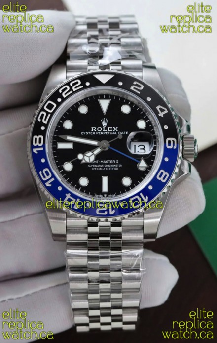 GMT Masters 126710BLNR Bat Girl Cal.3285 FREE SPRUNG MVMNT Super Clone 