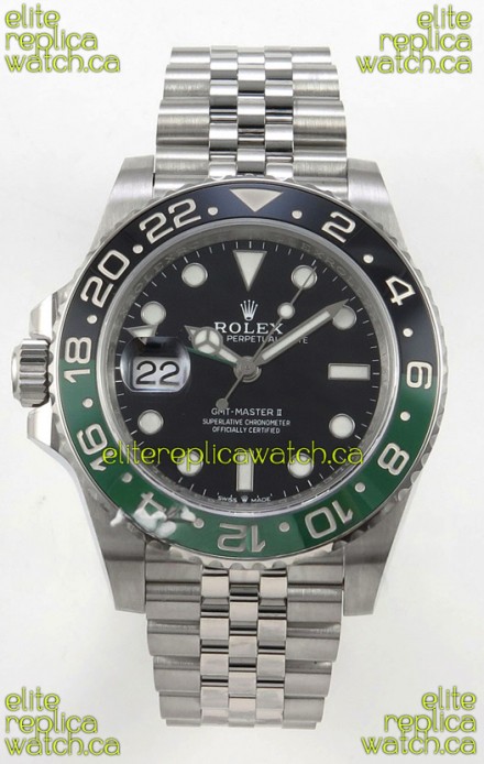 GMT Masters 126720VTNR SPRITE Cal.3285 FREE SPRUNG MVMNT Super Clone 