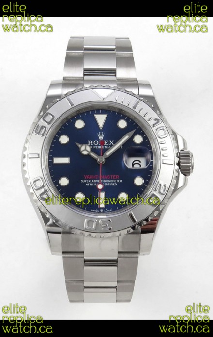 Rolex Yachtmaster 40mm Blue Dial 3235 Movement Blue Dial Superclone Watch 
