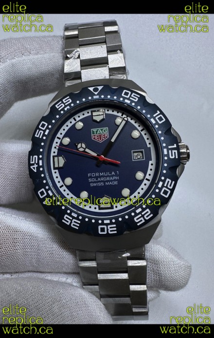 Tag Heuer Formula 1 Blue Dial Automatic Movement Japanese Replica Watch 