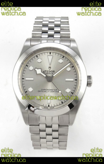 Tudor Black Bay 39MM Silver Dial Super Clone Watch 