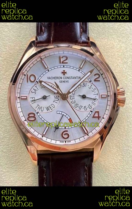 Vacheron Constantin Fiftysix Day-Date Rose Gold Super Clone Watch