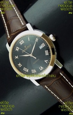 Audemars Piguet Jules Audemars Swiss Watch in Black Dial