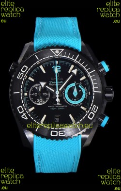 Omega Super Clone Planet Ocean 600M Chronograph Emirates Edition Swiss Replica