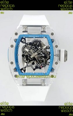 Richard Mille RM055 Transparent Sapphires Casing with Genuine Tourbillon Super Clone Watch
