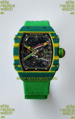 Richard Mille Super Clone RM67-02 Wayde Van Niekerk NTPT VAF Replica Watch 