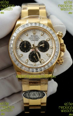 Rolex Daytona Super Clone 116519LN Meteorite Dial Cal.4131 Movement - Yellow Gold Casing