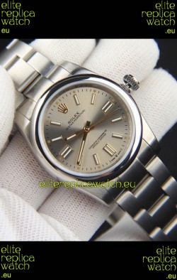 Rolex Oyster Perpetual Japanese Movement Replica Watch 36MM - Grey Dial