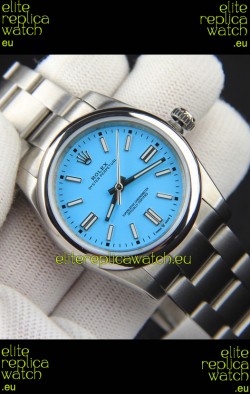 Rolex Oyster Perpetual Japanese Movement Replica Watch 36MM - Tiffany Blue Dial