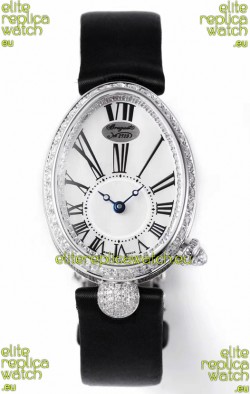 Breguet Reine De Naples Ladies Stainless Steel Swiss 1:1 Edition Replica Watch 