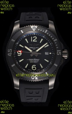 Breitling Superocean Automatic 46 Black Steel - Black Dial in DLC Coated Casing 