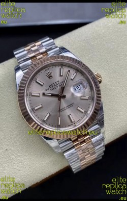 Rolex Datejust 126331 41MM ETA 3235 Swiss 1:1 Mirror Replica Watch in Rose Gold 904L Steel