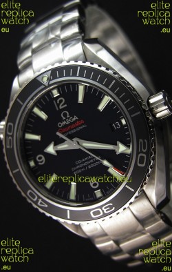 Omega Seamaster Planet Ocean Swiss Black Strap Replica 42MM 1:1 Ultimate Edition Watch 