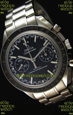 Omega Speedmaster Racing Co-Axial Master Chronograph Swiss Replica Watch Black Dial