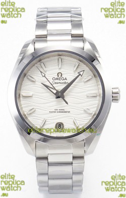 Omega Super Clone Seamaster Aquaterra 150M 34MM Swiss Replica Watch in White Dial