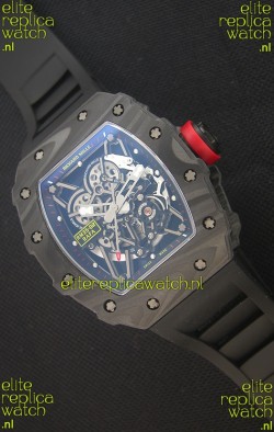 Richard Mille RM035-2 Rafael Nadal Forged Carbon Case with Red Crown