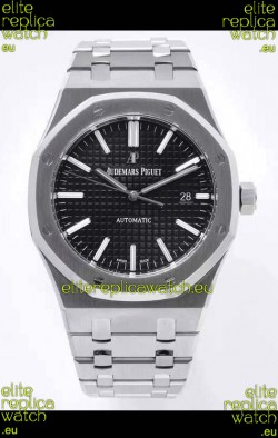 Audemars Piguet Royal Oak 41MM Black Dial 904L Steel CALIBRE 4302 Movement 1:1 Mirror Replica