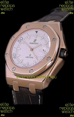 Audemars Piguet Royal Oak Scuba Wempe Swiss Watch in Gold