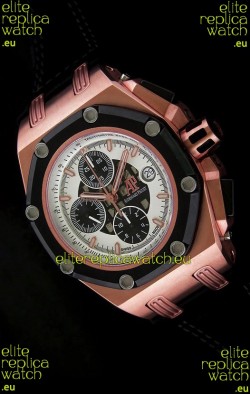 Audemars Piguet Royal Oak Offshore Rubens Barrichello Swiss Watch - Secs hand 9 O clock