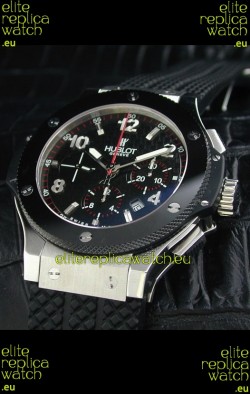 Hublot Big Bang Swiss Replica Watch Black Checkered Dial