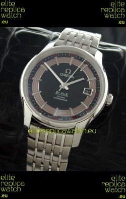 Omega De Ville Hour Vision Watch in Stainless Steel