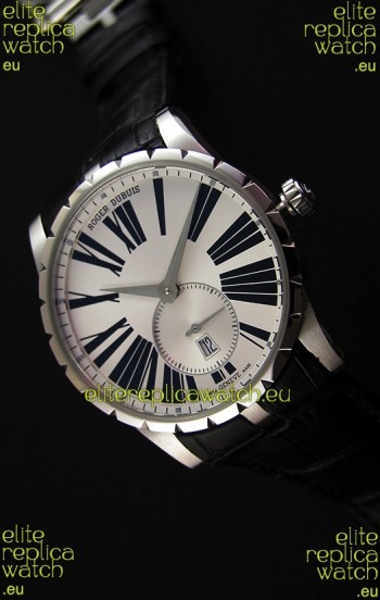 Roger Dubuis Excalibur RDDBEX0460 Steel White Swiss Replica Watch 