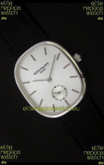 Patek Philippe Mens Golden Elipse Japanese Watch in Steel