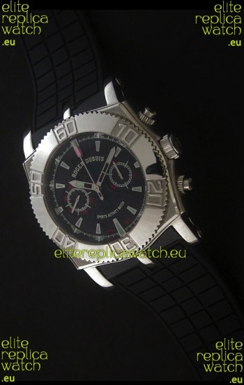 Roger Dubuis Lemania Easy Diver Swiss Watch in Black Dial