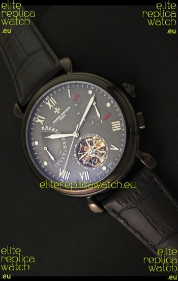 Vacheron Constantin Reserve Tourbillon Japanese Replica Watch in White Dial
