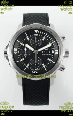 IWC Super Clone Aquatimer Chronograph IW376804 Swiss Replica Black Dial