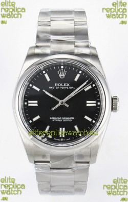 Rolex Oyster Perpetual Super Clone REF#126000 36MM Black Dial Swiss Replica