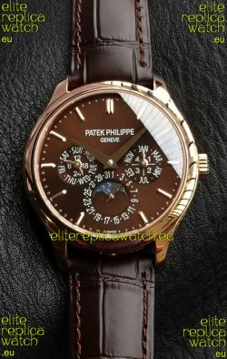 Patek Philippe Complications 5327R-001 Brown Dial Swiss Replica Watch 